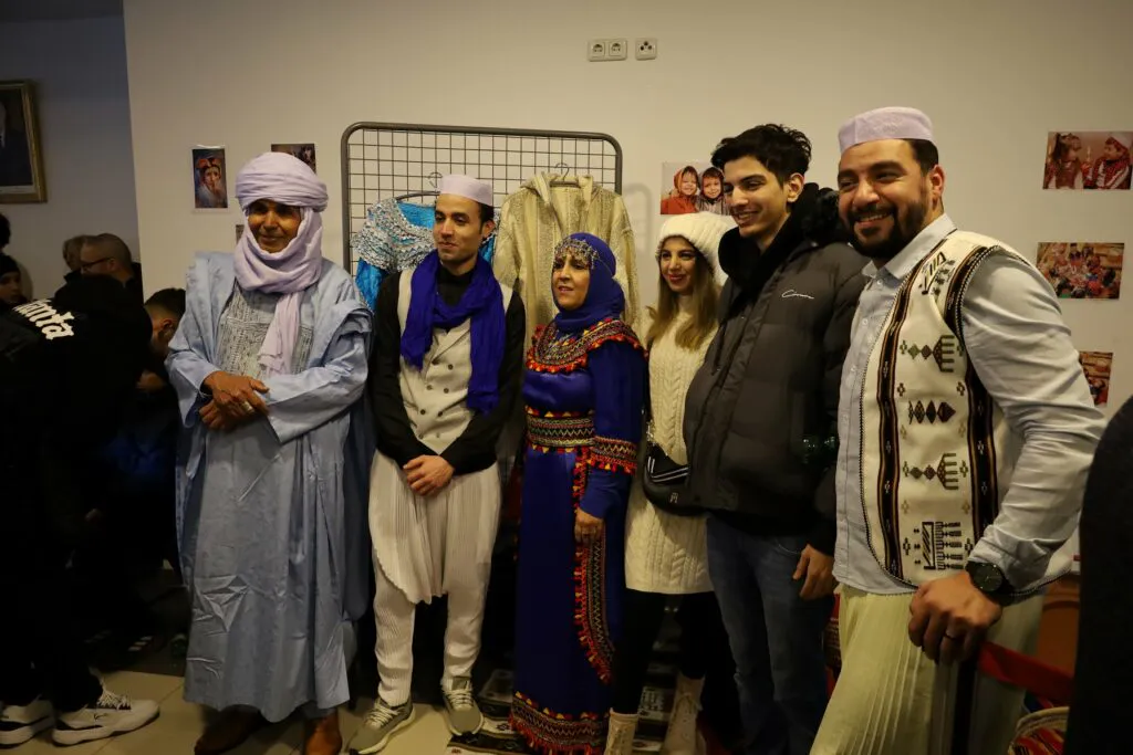 Tenues traditionnelles présentées lors de la célébration de Yennayer au Consulat Général